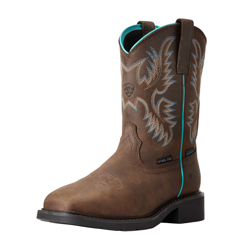 Ariat 29516 Krista Waterproof Steel Toe Work Boot 10029516
