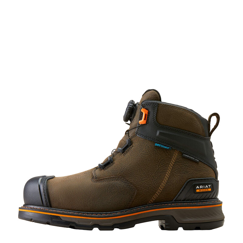 Ariat 48060 Stump Jumper 6" BOA Waterproof Composite Toe Work Boot 10048060