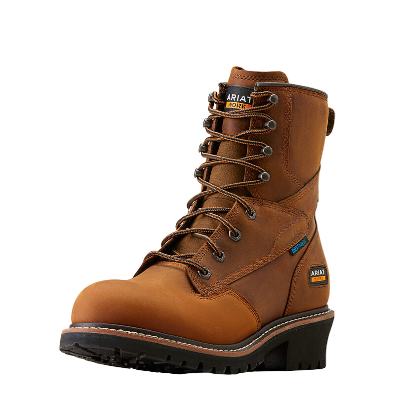 Ariat 50841 Logger Shock Shield Waterproof Work Boot 10050841