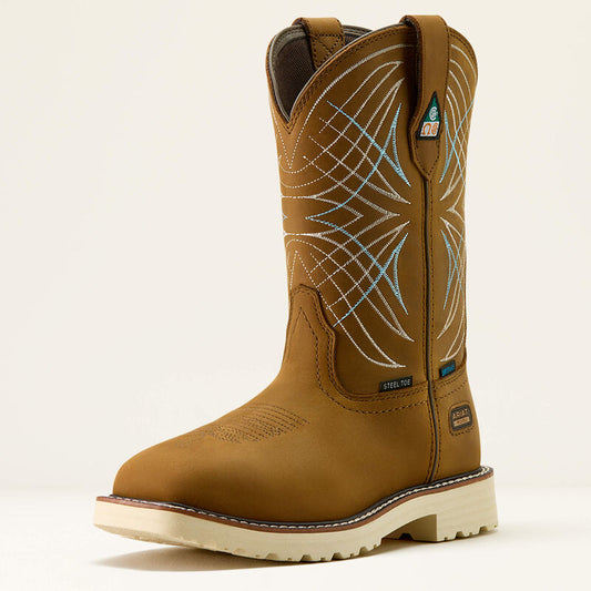 Ariat Activator CSA Waterproof Wide Square Toe Steel Toe Work Boot 10063856