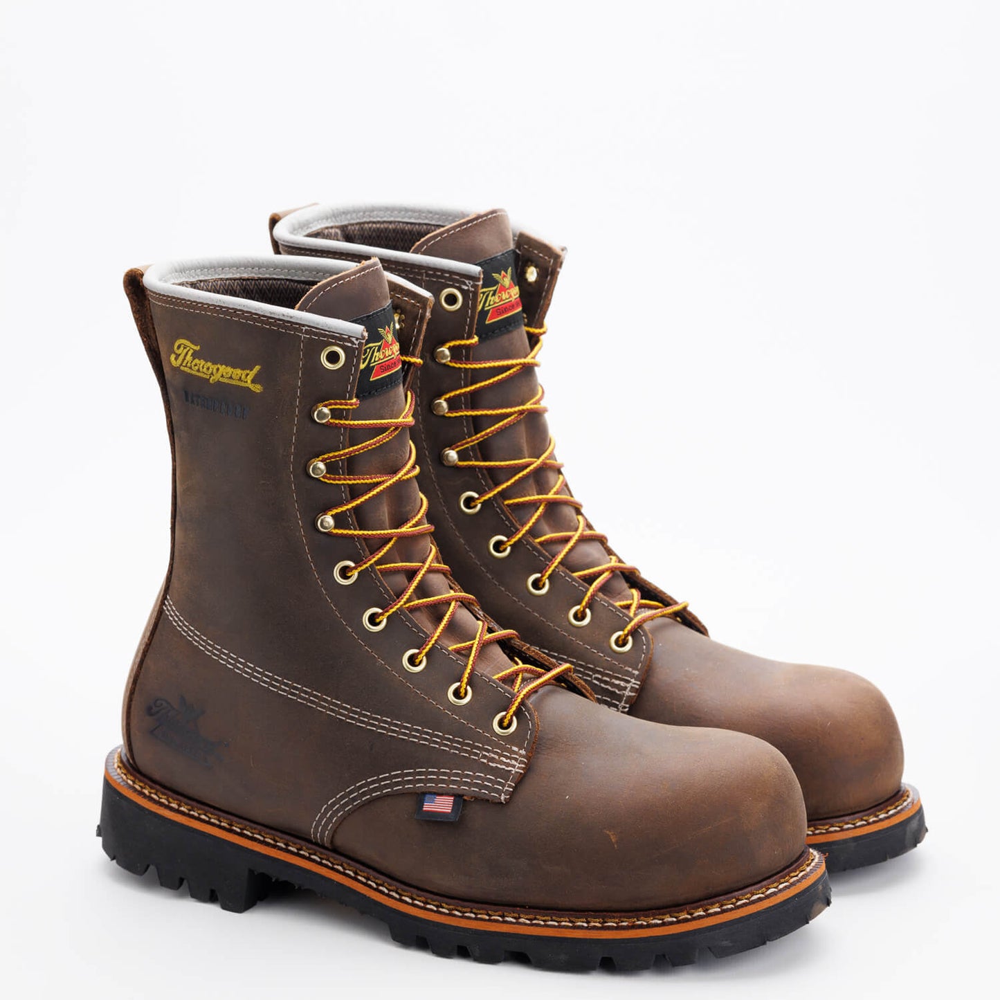 Thorogood 4248 AMERICAN LEGACY SERIES — WATERPROOF — 8” CRAZYHORSE NANO TOE 804-4248