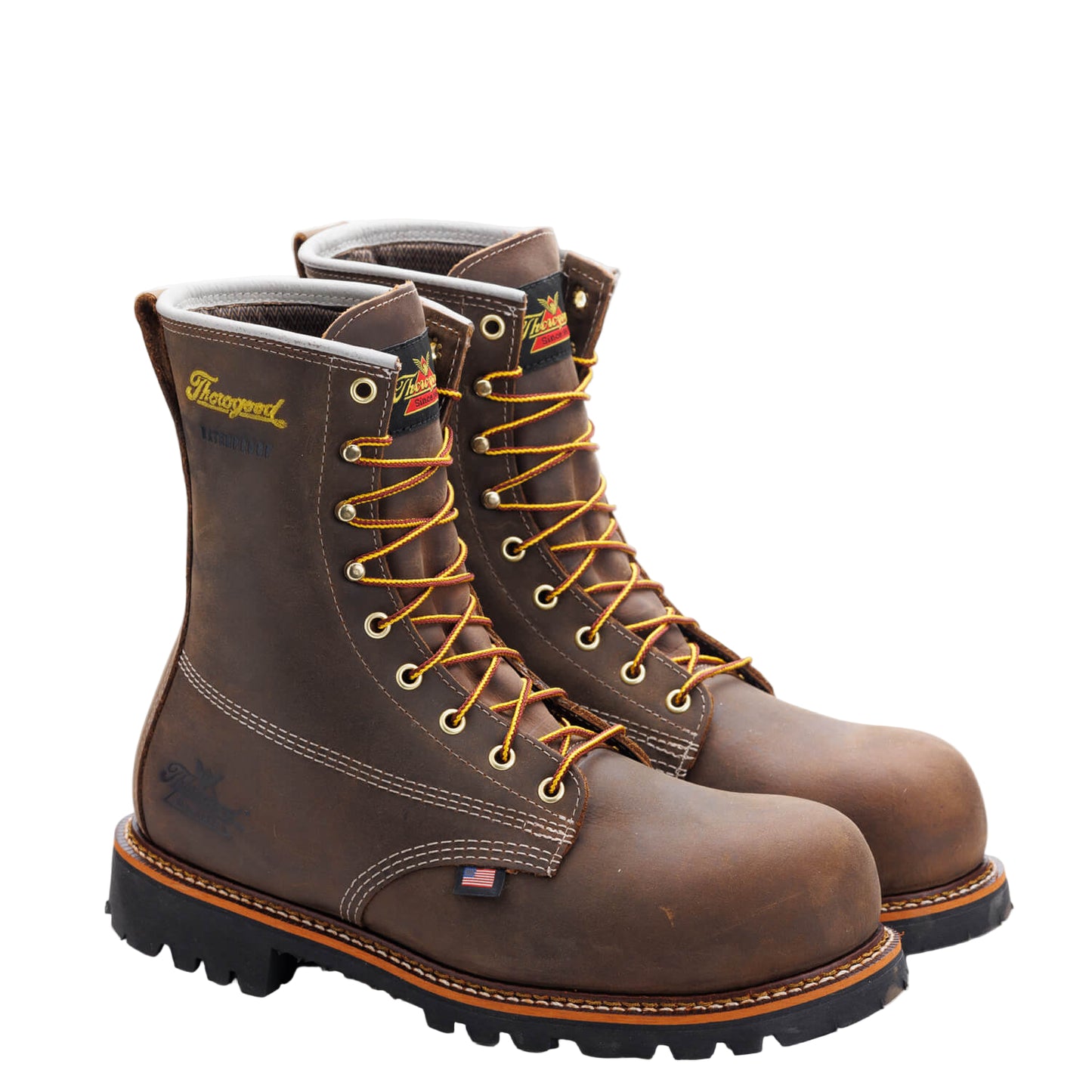 Thorogood 4248 AMERICAN LEGACY SERIES — WATERPROOF — 8” CRAZYHORSE NANO TOE 804-4248