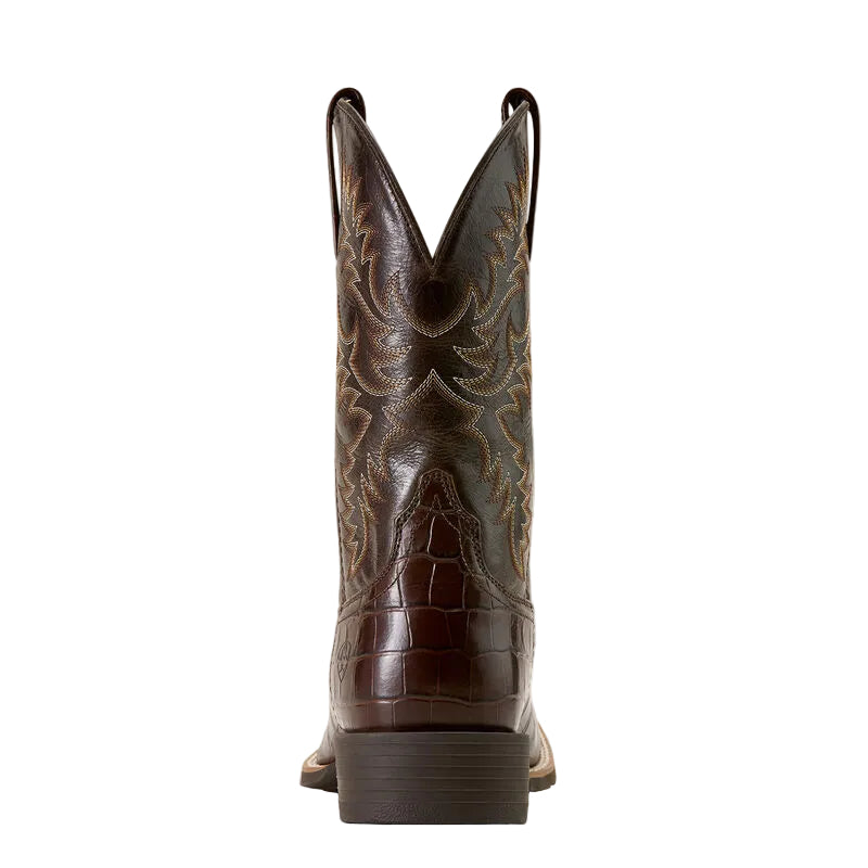 Ariat Sport Latigo Wide Square Toe Cowboy Boot 10074176