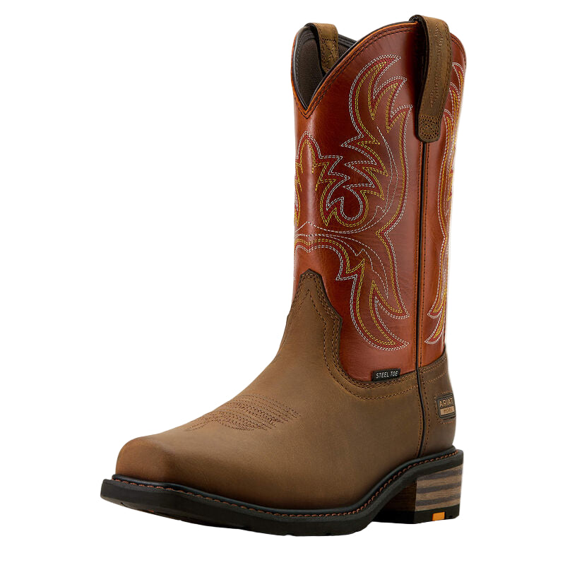 Ariat 61252 MNS Ironside Square Toe Steel Toe Work Boot 10061252