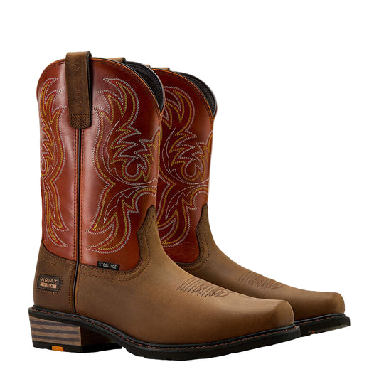 Ariat 61252 MNS Ironside Square Toe Steel Toe Work Boot 10061252