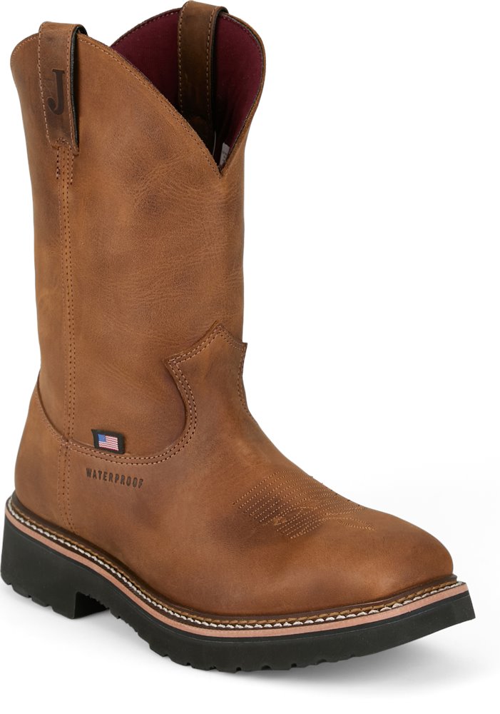 Justin Ames Walnut Brown Cowhide HL4224