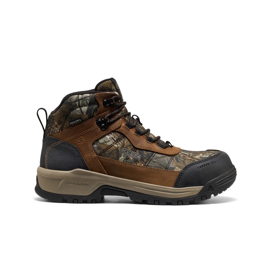 Keen Men's Skokie Waterproof Work Boot (Carbon Toe)1031453