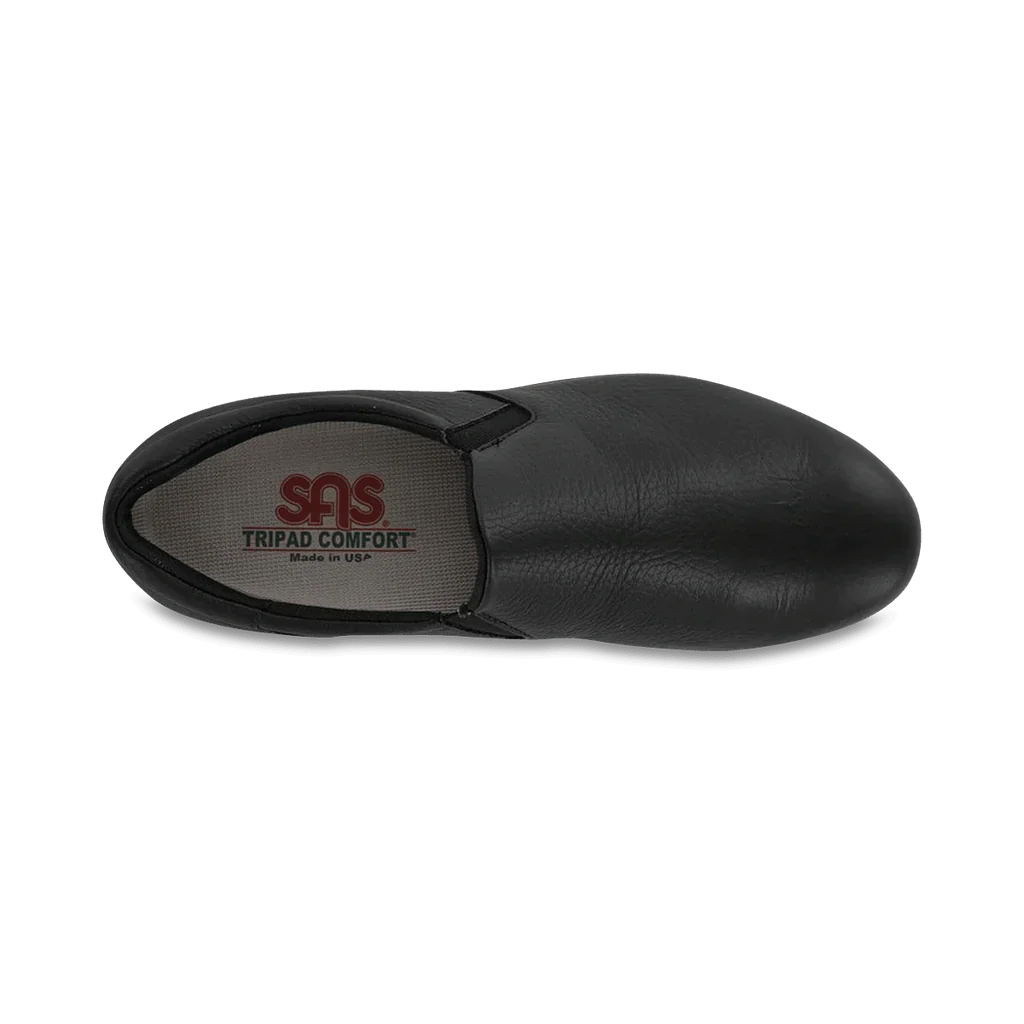 SAS Womens Patriot SR - Slip On Work Shoe Black