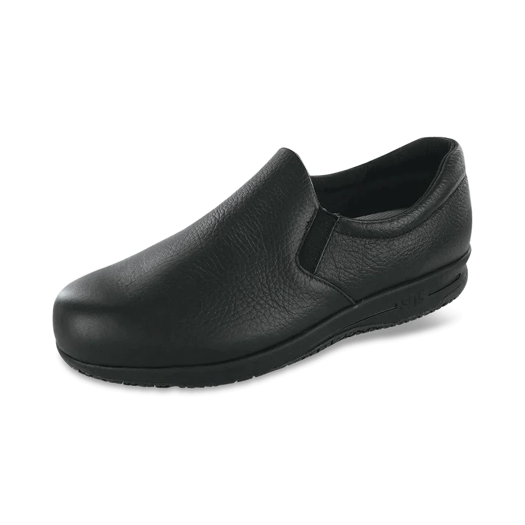 SAS Womens Patriot SR - Slip On Work Shoe Black