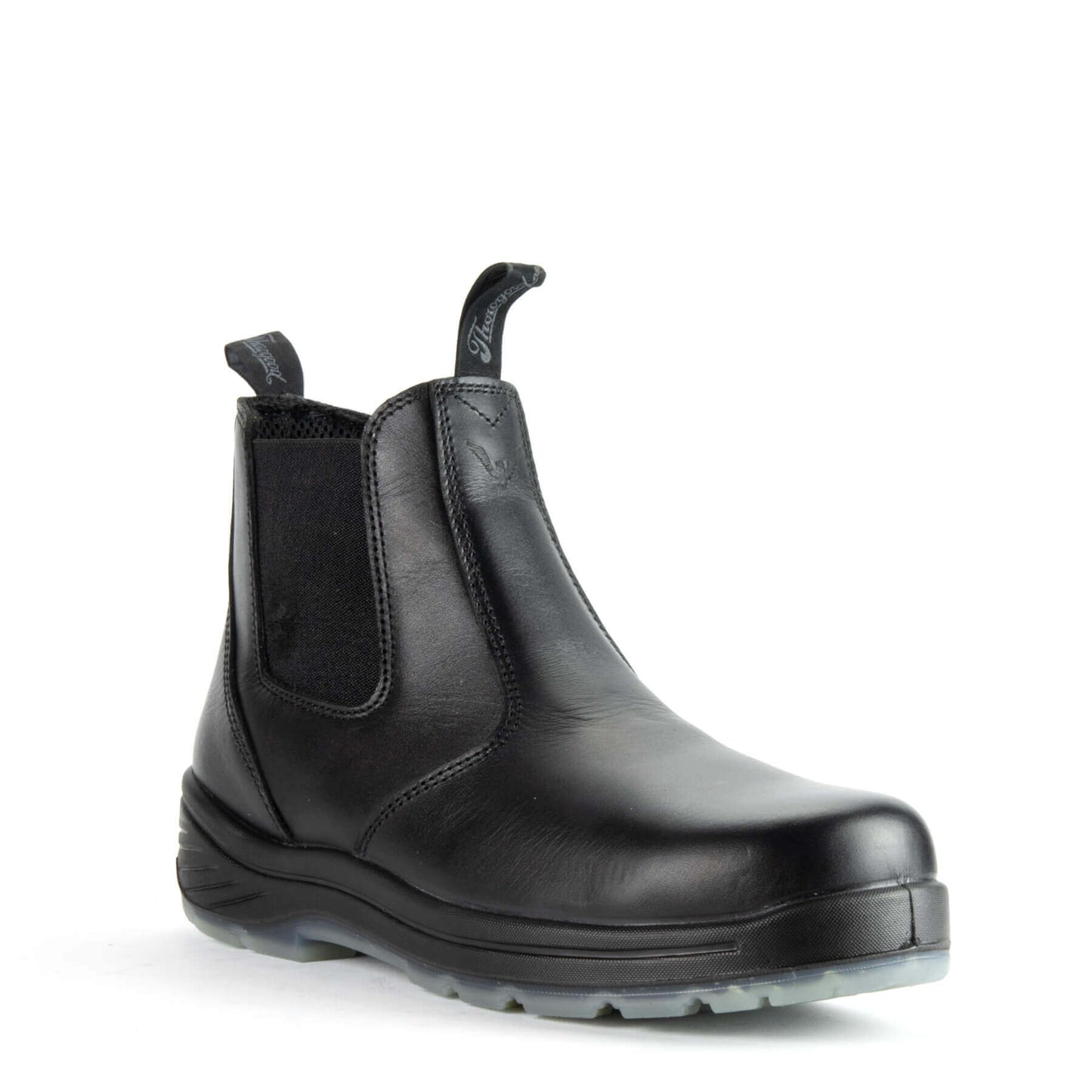 Thorogood 6134 6″ BLACK QUICK RELEASE STATION BOOT WITH TRANSLUCENT BOTTOM 834-6134