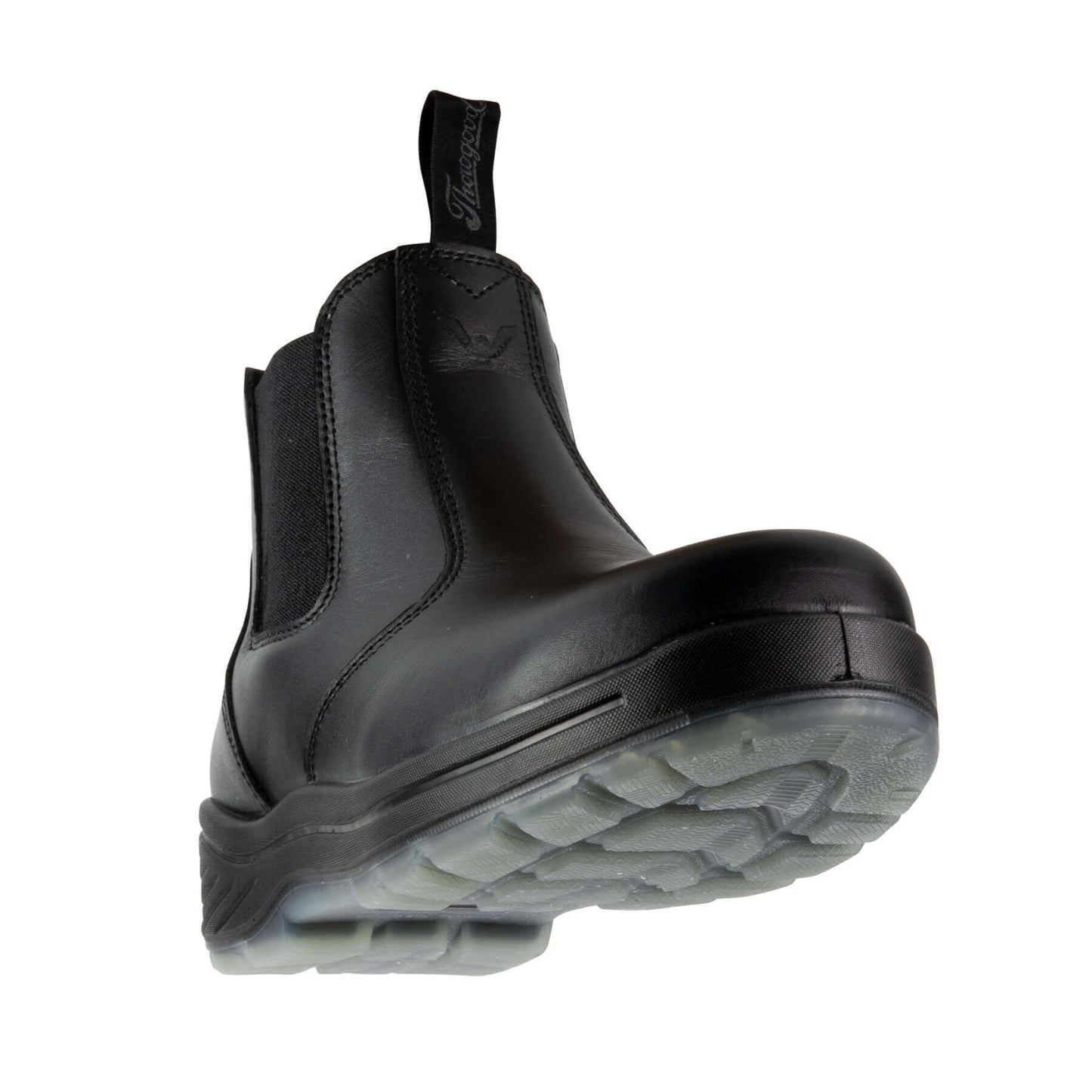 Thorogood 6134 6″ BLACK QUICK RELEASE STATION BOOT WITH TRANSLUCENT BOTTOM 834-6134