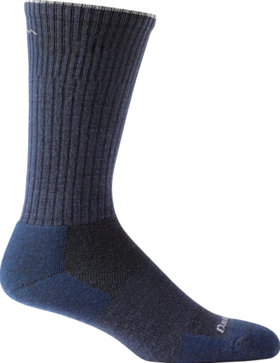 Navy Darn Tough Standard Mid-Calf Light Cushion 1474-Please call store for availability before ordering