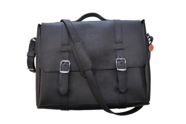 Manchester Leather Messenger Bag