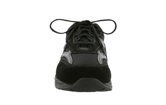 Men's Journey Mesh Lace Up Sneaker Black