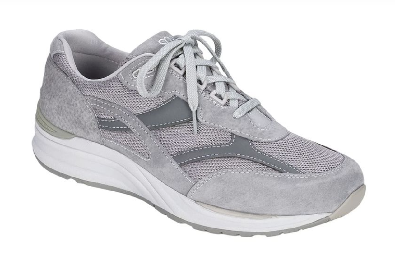 Men's Journey Mesh Lace Up Sneaker Gray