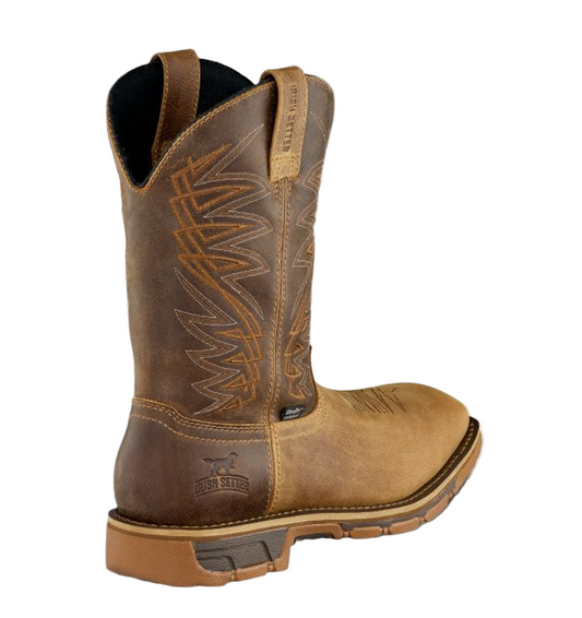 Marshall 83923 11" Waterproof Leather Soft Toe Pull On Boot