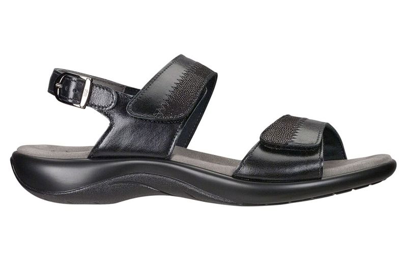 Nudu Heel Strap Sandal Midnight