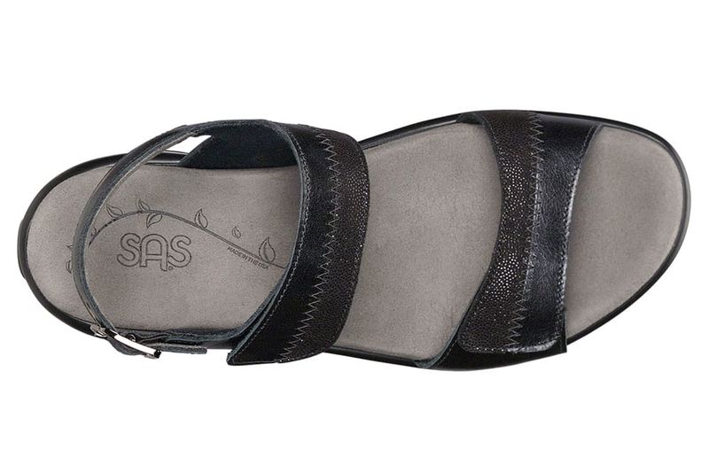 Nudu Heel Strap Sandal Midnight