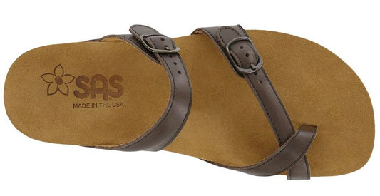 SAS Women's Shelly Toe Loop Slide Sandal