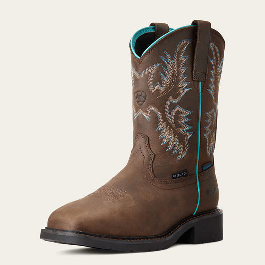 Ariat 29516 Krista Waterproof Steel Toe Work Boot 10029516