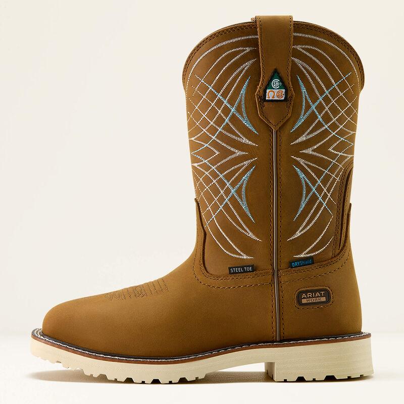 Ariat  Activator CSA Waterproof Wide Square Toe Steel Toe Work Boot 10063856