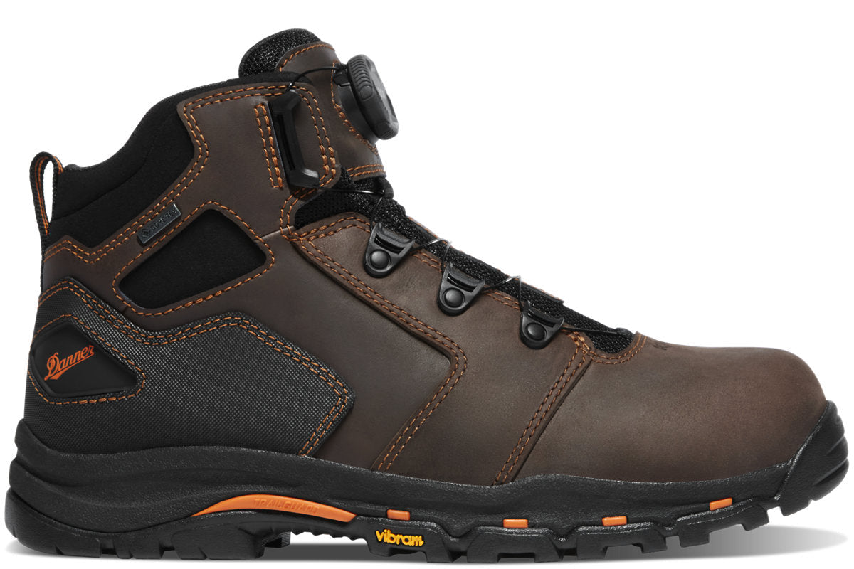 Danner 13800 Vicious BOA Men's 4.5" Brown/Orange Composite Toe (NMT) 13800