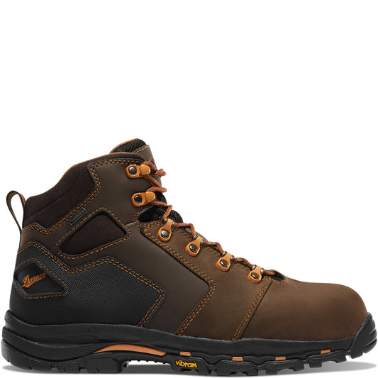 Danner Vicious 13860 Men's 4.5" Brown/Orange Composite Toe 13860