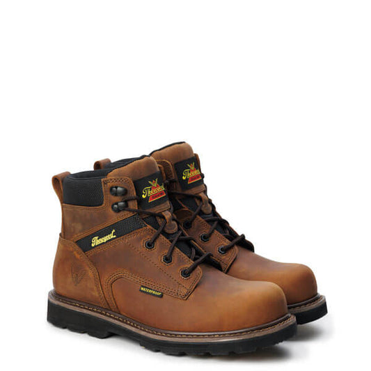 Thorogood 804-4143 6″ CRAZY HORSE WATERPROOF SAFETY TOE