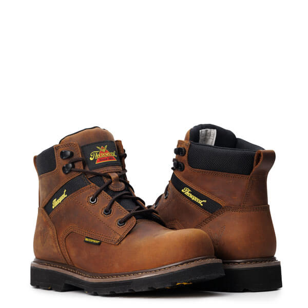 Thorogood 804-4143 6″ CRAZY HORSE WATERPROOF SAFETY TOE