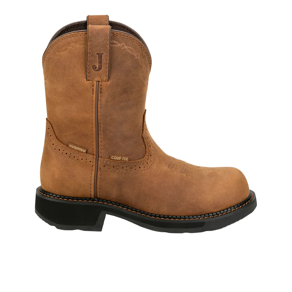 Justin GY9949 Gypsy Work Darby Waterproof Composite Toe Work Boot