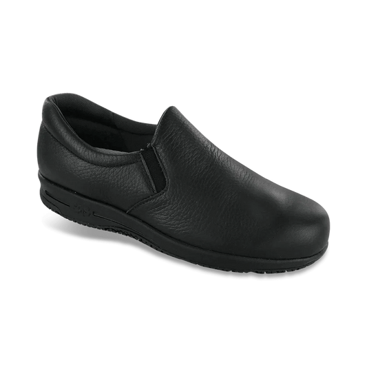 SAS Womens Patriot SR - Slip On Work Shoe Black