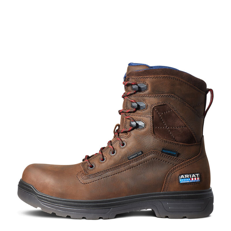 Ariat 36737 Turbo 8" USA Assembled Waterproof Carbon Toe Work Boot 10036737