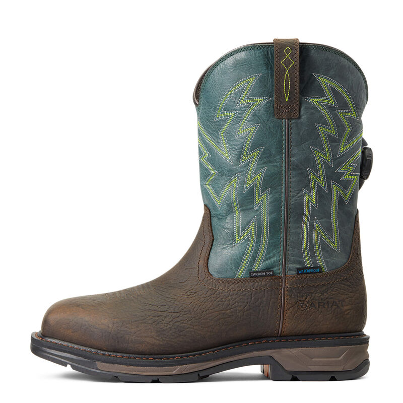 Ariat 38924 WorkHog XT BOA Waterproof Carbon Toe Work Boot 10038924