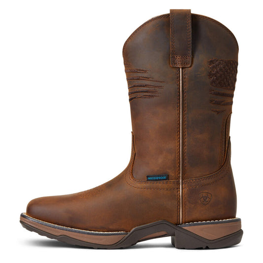 Ariat 0369 Anthem Patriot Waterproof Western Boot 10040369