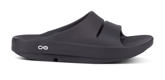 Oofos Black OOahh Slide Sandal 1100 Please call store for availability before ordering