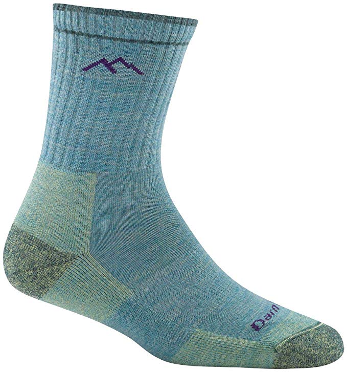 Aqua Heather Darn Tough Hiker Micro Crew Cushion Womens 1903- Please call store for availability before ordering