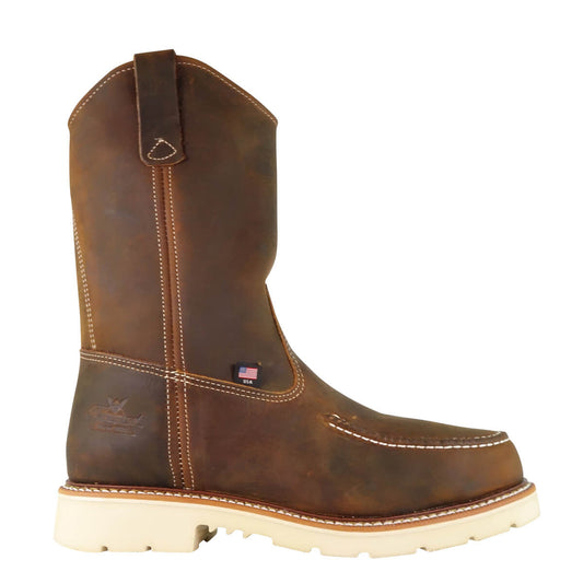 THOROGOOD AMERICAN HERITAGE – 11″ TRAIL CRAZYHORSE SAFETY TOE – MOC TOE PULL-ON WELLINGTON STYLE# 804-3311