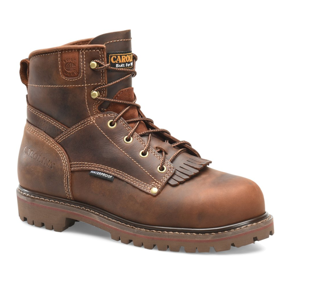 Carolina Men s CA7028 28 SERIES 6 Waterproof Grizzly Boot Pinecraft Shoe
