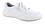 Sporty Lux White Perf Lace Up Sneaker