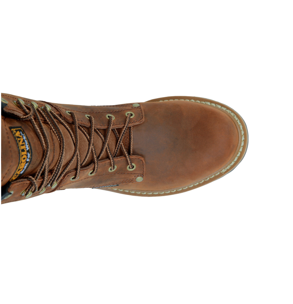 Carolina CA9821 Footwear ELM Men's 8" Steel Toe Waterproof Logger