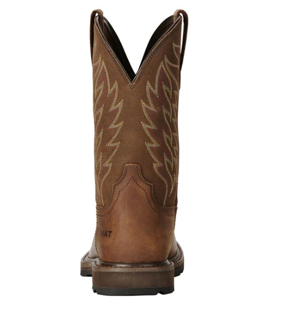 Ariat 21108 Groundbreaker Wide Square Toe And Manvel Work Steel Toe Work Boot