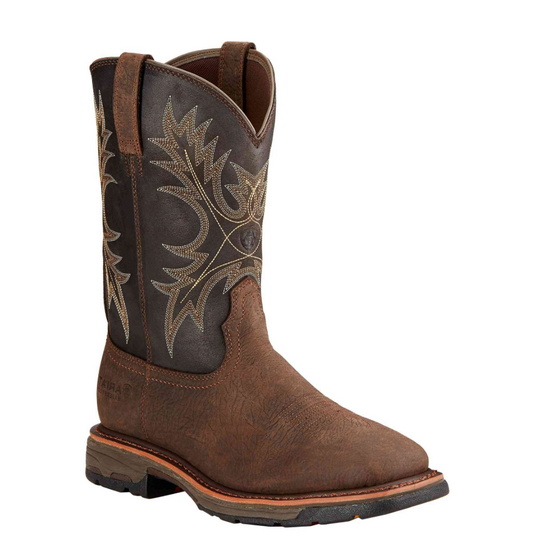 Ariat 17436 WorkHog Wide Square Toe Waterproof Work Boot