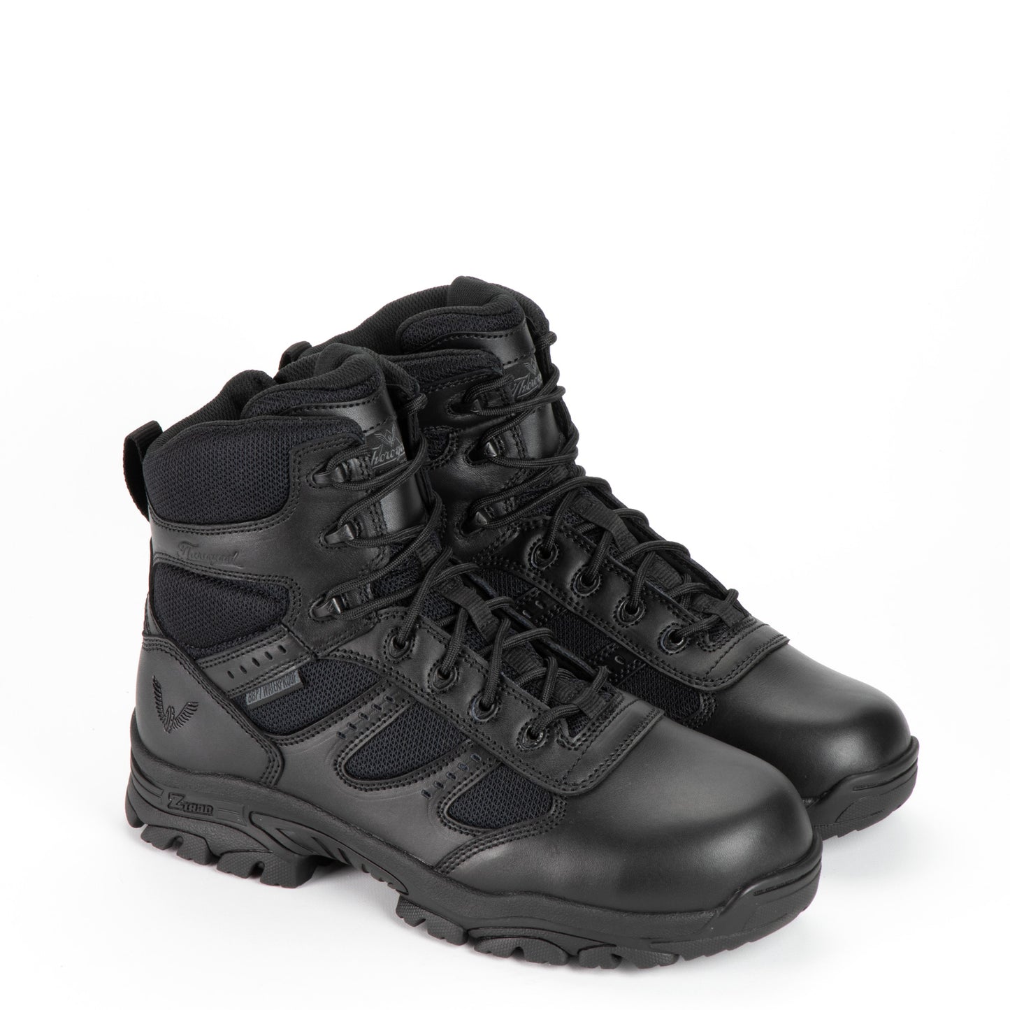 Thorogood THE DEUCE 804-6190 SERIES – WATERPROOF – 6″ COMPOSITE SAFETY TOE TACTICAL SIDE-ZIP