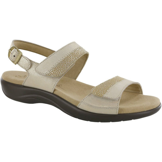 Nudu Heel Strap Sandal Golden Cork