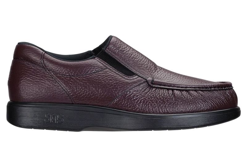 Side Gore Slip On Loafer Cordovan