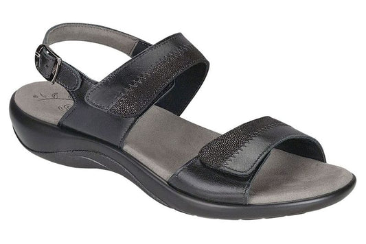 Nudu Heel Strap Sandal Midnight